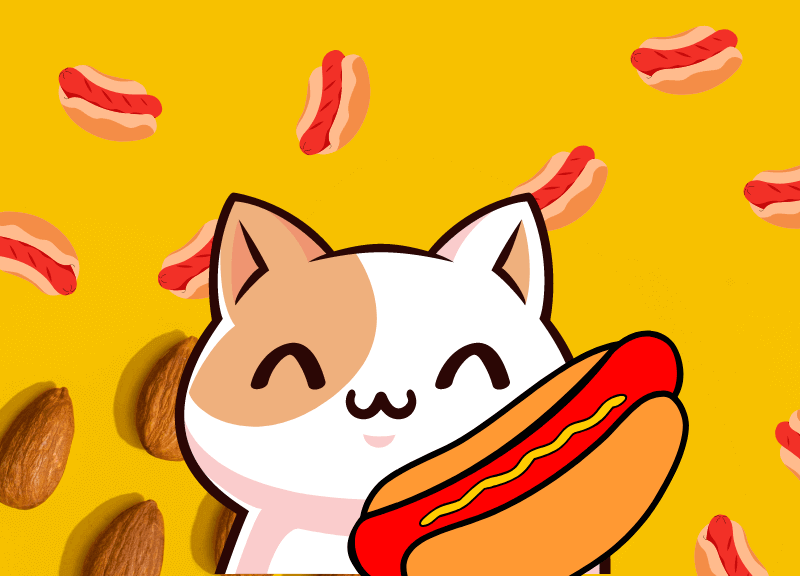 Can cats eat hot dogs